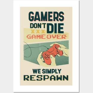 Gamers Respawn Posters and Art